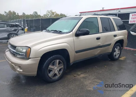 2005 Chevrolet Trailblazer Ls из США, поврежденный, VIN 1GNDS13S952316501